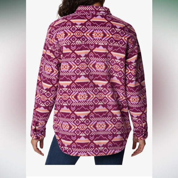 NWOT Columbia Women's Benton Springs Shirt Jacket - Picture 6 of 7